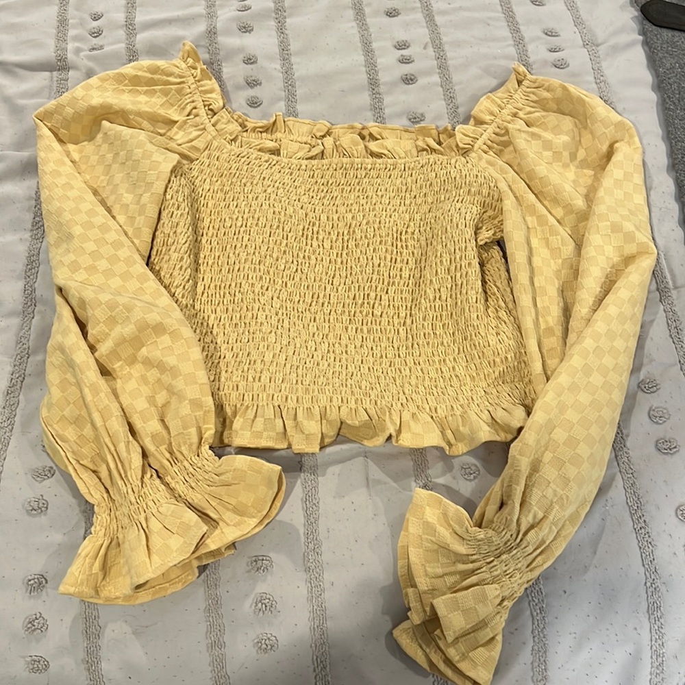 Yellow Blouse